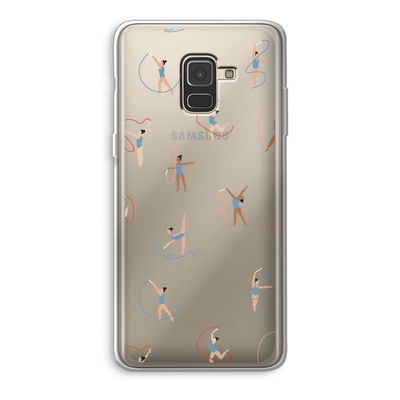 Dancing #3: Samsung Galaxy A8 (2018) Transparant Hoesje