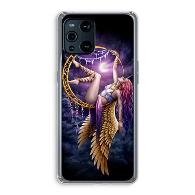 Aerial Angel: Oppo Find X3 Transparant Hoesje