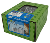 pgb-Europe PFS+ | Spaanplaatschroef PFS+ VZK-T Ø 4,0x30 Zn - 200 stuks - PFWVTV001004000303