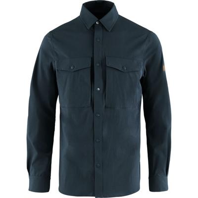 Fjallraven Abisko Trekking Shirt Heren Dark Navy XL