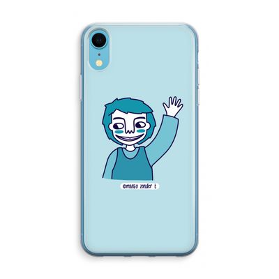 Zwaai: iPhone XR Transparant Hoesje