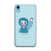 Zwaai: iPhone XR Transparant Hoesje
