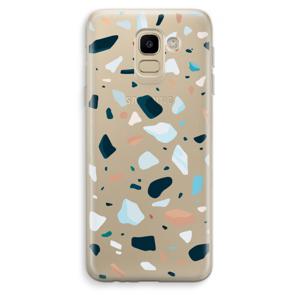 Terrazzo N°13: Samsung Galaxy J6 (2018) Transparant Hoesje