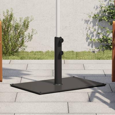 VidaXL Parasolvoet voor stokken van ø32/38/48 mm 15 kg rechthoekig