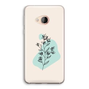 Violets are blue: HTC U Play Transparant Hoesje