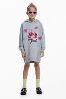 Jurk met capuchon en kersen - BLACK - 13/14 Jurk met capuchon en kersen - BLACK - 13/14