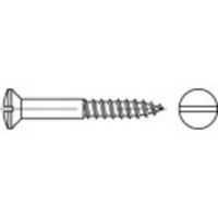 TOOLCRAFT TO-5446329 Bolverzonken houtschroeven 3 mm 16 mm Sleuf DIN 95 Messing 200 stuk(s) - thumbnail