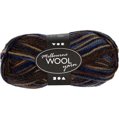 Creativ Company Melbourne wolgaren, l: 92 m, bruin harmonie, 50 gr/ 1 bol