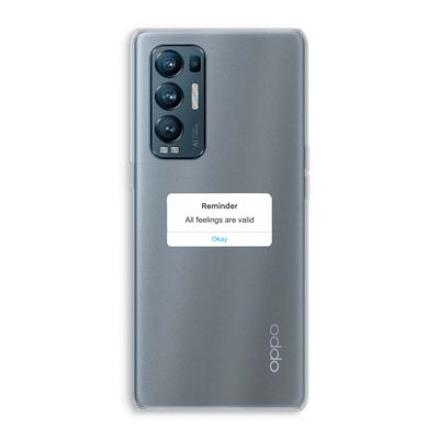 Reminder: Oppo Find X3 Neo Transparant Hoesje