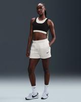 Nike Sportswear Phoenix Fleece Broekje Dames Gebroken Wit - Maat S - Kleur: Gebroken Wit | Soccerfanshop