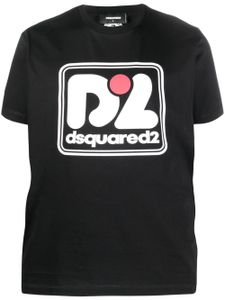 DSQUARED2 t-shirt à logo imprimé - Noir