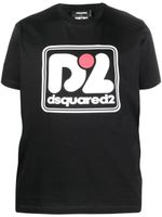 DSQUARED2 t-shirt à logo imprimé - Noir - thumbnail