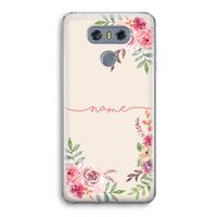 Rozen: LG G6 Transparant Hoesje