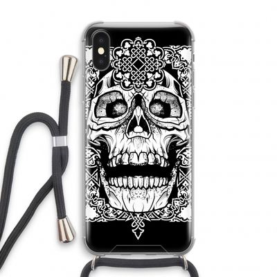 Seek & Destroy: iPhone XS Transparant Hoesje met koord