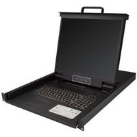 StarTech.com 8 poorts VGA rack monteerbare KVM console voor server rack 19 1U - thumbnail