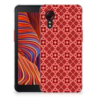 Samsung Galaxy Xcover 5 TPU bumper Batik Rood