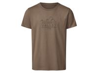 esmara Men Heren T-shirt (Bruin, XL)