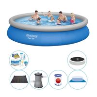 Bestway Fast Set Rond 457x84 cm - Zwembad Combinatie Deal - thumbnail