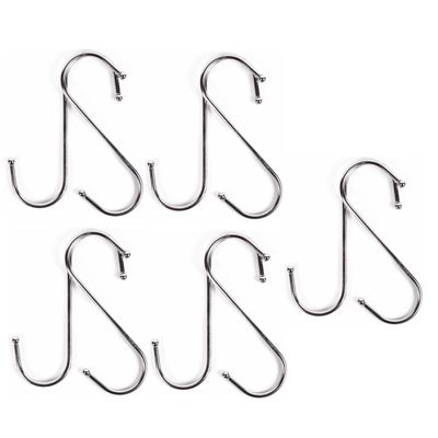 S-haken / ophanghaken - 10-delig - van metaal - 160 mm