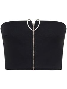 Dion Lee haut bandeau Mobius - Noir