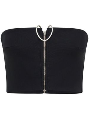 Dion Lee haut bandeau Mobius - Noir