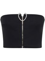Dion Lee haut bandeau Mobius - Noir
