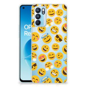 OPPO Reno 6 5G TPU bumper Emoji