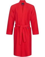 Morgenstern Morgenstern badjas Luca wafelstof Kimono 120cm Rood L