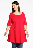 Yoek Tuniek wide bottom | Rood | Maat 46/48