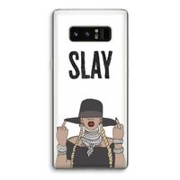 Slay All Day: Samsung Galaxy Note 8 Transparant Hoesje