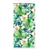 Motorola Moto G60s Smart Cover Orchidee Groen - thumbnail