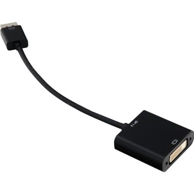 Sharkoon displayport 1.2 > dvi24+1 kabel (zwart, 0,15 meter)