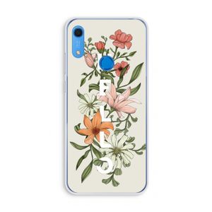 Hello bloemen: Huawei Y6s Transparant Hoesje