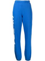 Heron Preston pantalon de jogging à logo imprimé - Bleu