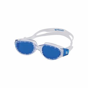 Zwembril met TPR seal blauw