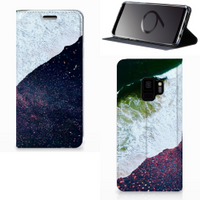 Samsung Galaxy S9 Stand Case Sea in Space