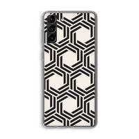 Geometrisch patroon: Samsung Galaxy S21 Plus Transparant Hoesje