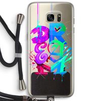 Dream: Samsung Galaxy S7 Edge Transparant Hoesje met koord