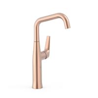 Wastafelmengkraan Tres Fuji 32.8 cm met Draaibare uitloop Mat Rose Gold Tres Wastafelmengkraan Tres Fuji 32.8 cm met Draaibare uitloop Mat Rose Gold Tres