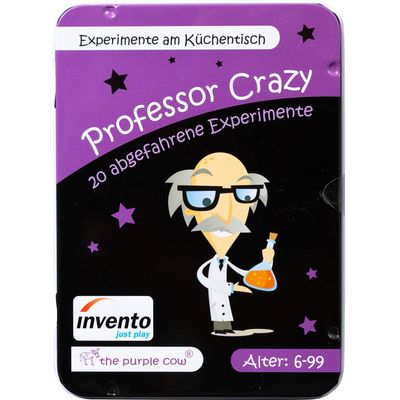Invento Experimenten Professor Crazy Papier Paars 20-delig Invento Experimenten Professor Crazy Papier Paars 20-delig