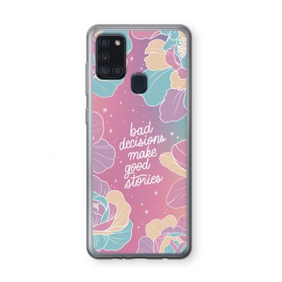 Good stories: Samsung Galaxy A21s Transparant Hoesje