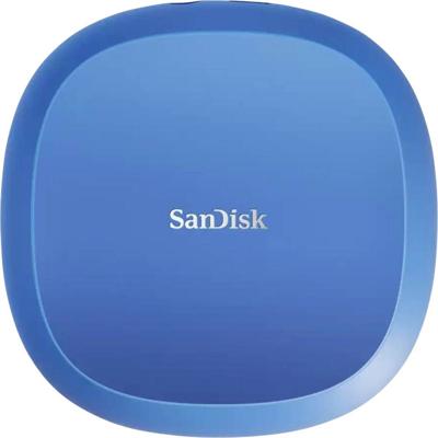SanDisk Creator Desk Drive 8 TB Externe SSD harde schijf USB-A 3.2 Gen 2, Aansluiting voor netvoeding Blauw SDSSDT40C-8T00-E25