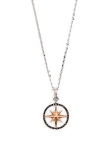 Zancan collier en or blanc et rose 18ct - Argent