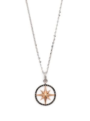 Zancan collier en or blanc et rose 18ct - Argent