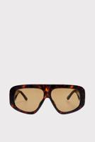 The Attico zonnebril Milano ATTICO57C9SUN tortoise shell