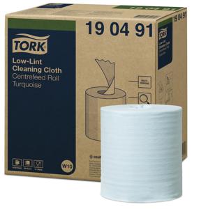 Tork 190491 schoonmaakdoek Papier Turkoois 4 stuk(s)