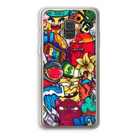 No Rules: Samsung Galaxy A8 (2018) Transparant Hoesje