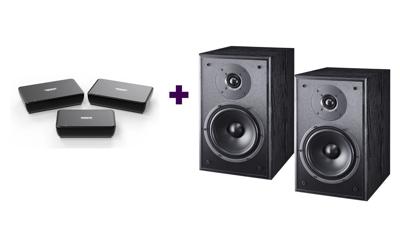 Magnat: Monitor S30 + Marmitek: Speaker Anywhere 750
