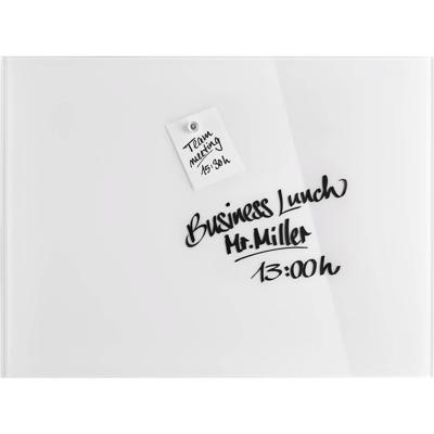magnetoplan 13403000 Glazen magneetbord (b x h) 800 mm x 600 mm Wit