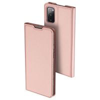 Dux Ducis Skin Pro Samsung Galaxy S20 FE Flip Case - Rose Gold - thumbnail